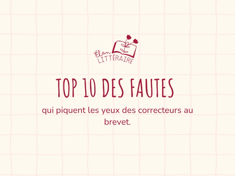 template pour un article de blog sur les top 10 des fautes à éviter pour une dictée